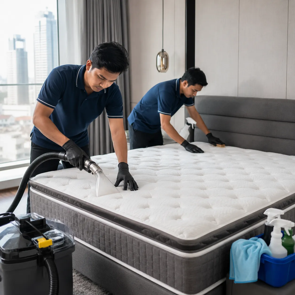 Springbed Apartemen Lebih Bersih dengan Perawatan Tim Bersihia