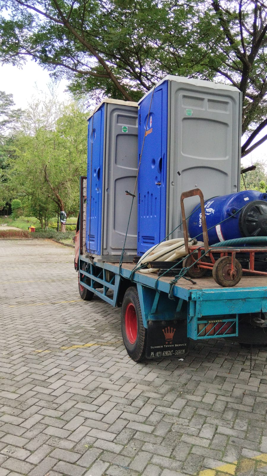 Sanitamove, Mengantar Toilet Portable ke Lokasi Acara