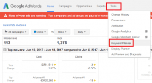 cara menggunakan google planner